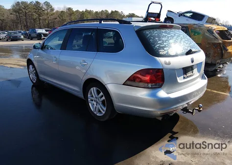 2014 Volkswagen Jetta Sportwagen 2.0L Tdi from USA, damaged, VIN 3VWPL7AJ8EM607433